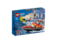 LEGO® City Ugniagesių kateris 60373 Konstruktoriaus rinkinys (144 dalys)