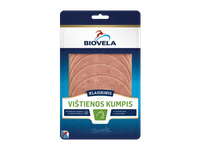 Virtas BIOVELOS vištienos kumpis, I r., 90 g