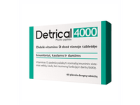 DETRICAL vitaminas D 4000 IU N60