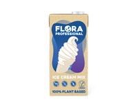 Veganiškas augalinis ledų mišinys FLORA Professional, rieb. 7,3%, 1 l