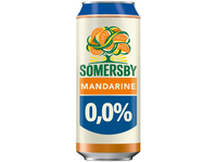 Nealkoholinis sidras SOMERSBY, Mandarine, 0,0% 0,5 l, skardinė