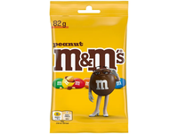 Dražė su žemės riešutais ir pieniniu šokoladu M&M'S, 82 g