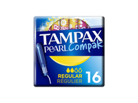 Tamponai TAMPAX Compak Pearl, Regular, 16 vnt.