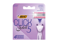 Moteriško skustuvo galvutės BIC SOLEIL CLICK5, 4 galvutės, 4 vnt.