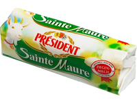 Pelėsinis ožkos sūris PRESIDENT, Sainte Maure, 200 g