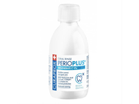 CURAPROX PERIOPLUS+, burnos skalavimo skystis su hialurono rūgštimi ir 0,09 % chlorheksidino, 200 ml