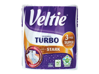 Popierinis rankšluostis VELTIE TURBO 1 vnt., 3sl.340 lapų