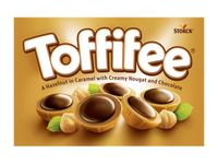 Karameliniai saldainiai TOFFIFEE su lazdynų riešutų kremu, 200 g
