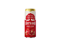 Granatų skonio alaus kokteilis SHERWOOD, 4,5 %, 0,5 l