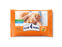 Konservuotas kačių maistas ClLUB 4 PAWS su lašiša, 4x85 g
