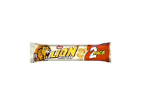 Šokoladinis batonėlis NESTLE LION WHITE 2PACK, 60 g