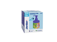 Dantų pasta JORDAN su dozat., 6-12 m. 150 ml