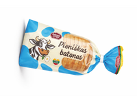 Batonas BALTASIS PYRAGAS, Pieniškas, 350g