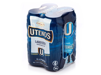 Alus UTENOS UTENOS 5%, 4 x 568 ml