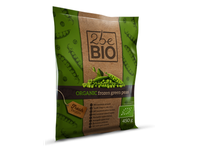 Ekologiški šaldyti žirneliai, 2beBIO, 450 g, LT-EKO-001