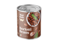 Konservuotos pupelės BORLOTTI WELL DONE, 400 g