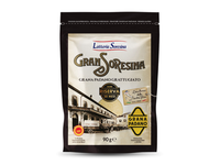 Kietasis sūris Grana Padano LATTERIA SORESSINA, Riserva, tarkuotas, brand. ne maž.20 mėn.,PDO, 90g