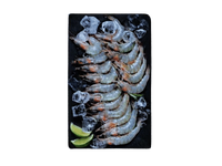 Atšildytos baltakojės blyškiosios krevetės, nevirtos, 1 kg