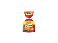 AGOTOS duona, ruginė, raikyta, maišelis, 375 g (M)