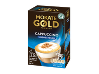 Kavos gėrimas MOKATE Gold Premium Cappuccino, becukrė, 10 x 14g