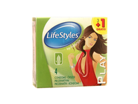Prezervatyvai LIFESTYLES PLAY ,3 vnt.