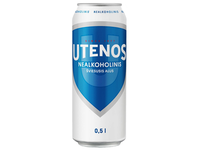 Nealkoholinis UTENOS alus, 0,5 l sk.