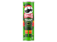 Užkandis PRINGLES Sour Cream & Onion Xmas, 185 g