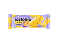 Šerb. su braškių gab. ICETOPIA TROPIC., 80 ml