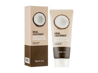 FARMSTAY REAL COCONUT DEEP CLEAR šveičiamoji veido želė, 100 ml