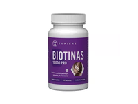 SAPIENS maisto papildas BIOTINAS 10000 PRO, 60 tab.