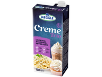 Pasukų ir augalinių riebalų mišinys MEGGLE CREME TRIO 32 %, 1 l