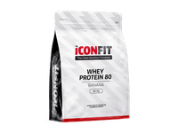 Išrūgų baltymų milteliai ICONFIT, bananų skonio, 1 kg