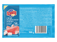 Šaldytos krabų lazdelės WIDE OCEAN, 300 g