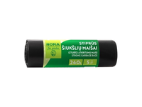 Šiukšlių maišai NOMA for GARDEN, stiprūs,LDPE, 240 l, 5 vnt.