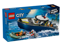 Konstruktorius LEGO Policijos valčių gaudynės, 1 vnt.