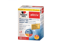 DOPPELHERZ Aktiv magnis 400+B1+B6+B12+folio rūgštis, tabletės N80