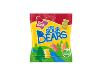 Rūgštūs guminukai RED BAND SOUR BEARS, 100 g