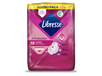 Higieniniai paketai LIBRESSE Invisible Normal, Mega pack, 38 vnt.