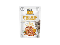 Kačių ėd. BRIT CARE SALM. & TUNA, 85 g