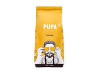 Rūšinės kavos pupelės PUPA COLOMBIA 100 % ARABIKA, 1 kg