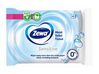 Šlapias tualetinis popierius ZEWA PURE, 42 vnt.