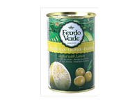 Žaliosios alyvuogės FEUDO VERDE su citrinų įdaru, 300 g