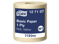 Pramon. pop. TORK UNIVERSAL W1, geltonos sp, 1 sl, 1190m, 127107