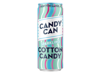 Gazuotas gaivusis gėrimas CANDY CAN Cotton Candy, 0.33 l