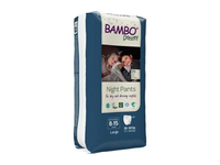 Sauskelnės-kelnaitės BAMBO DREAMY NIGHT PANTS 8-15m.,35-50kg, 10 vnt.