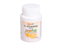 ABC VIT Vitaminas C, 500 mg, apelsinų skonio, 50 kramtomų tablečių