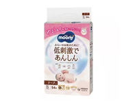 MOONY sauskelnės vaikams LOW IRRITATION, S, 4–8 kg, 54 vnt.