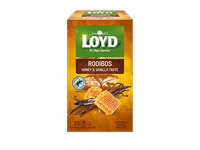 Raudonoji arbata LOYD su medumi ir vanile, 40 g