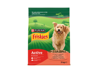 Sausas šunų ėdalas FRISKIES ACTIVE su jautiena, 3 kg