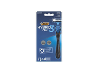 Vyriškas sisteminis skustuvas BIC FLEX3EASY HYBRID, 4 galv., 1 vnt.